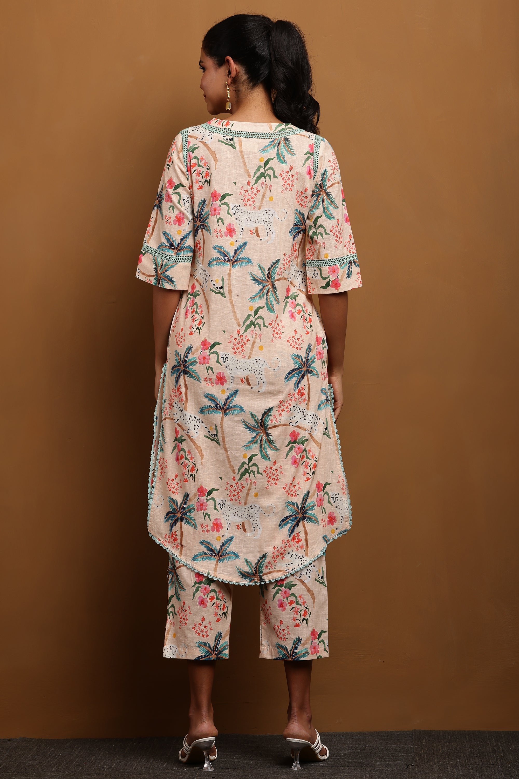 WOMENS BREEZY DUME KURTA CO-ORD SET