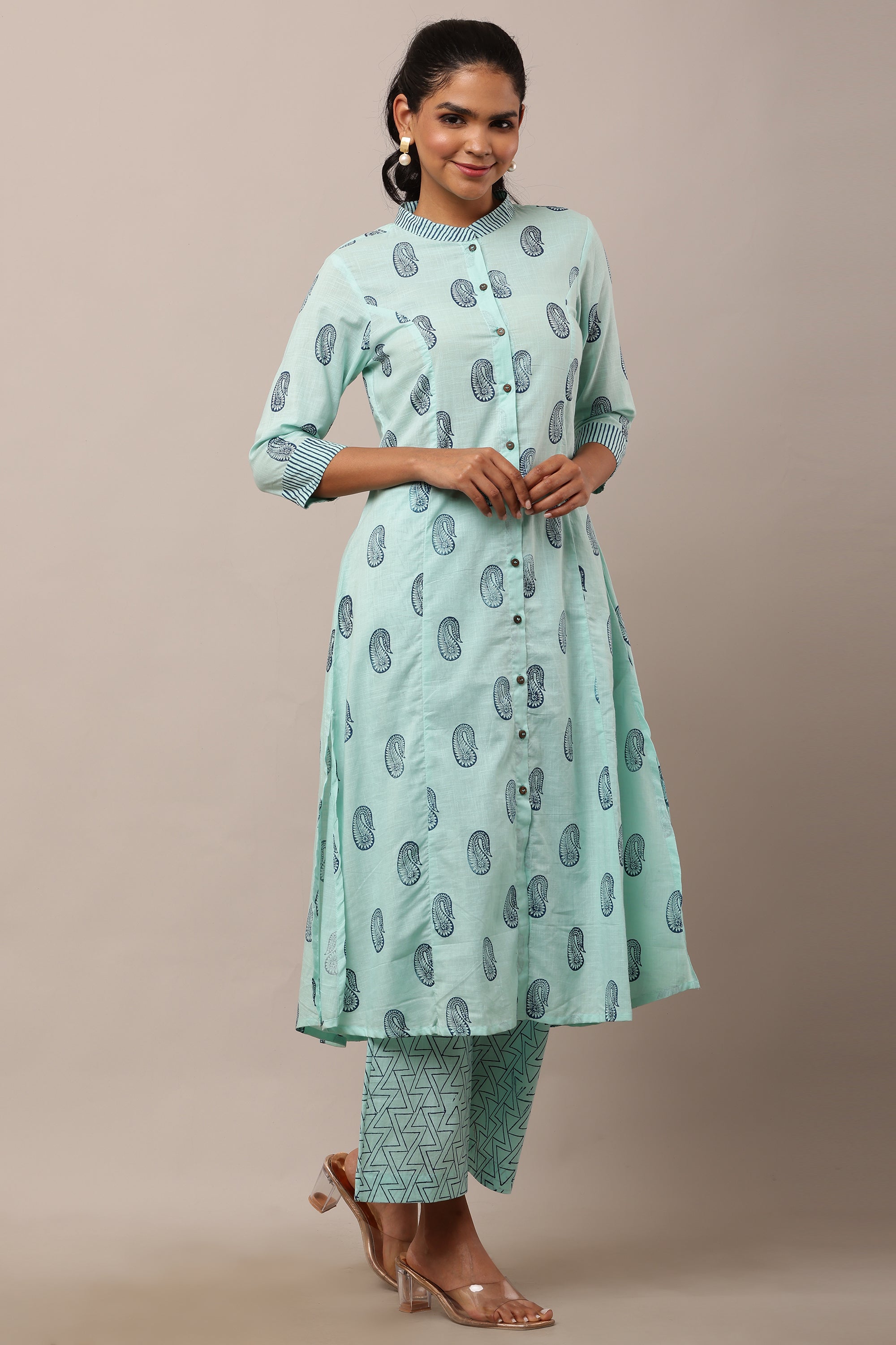 WOMENS PAISLEY AURA KURTA SET