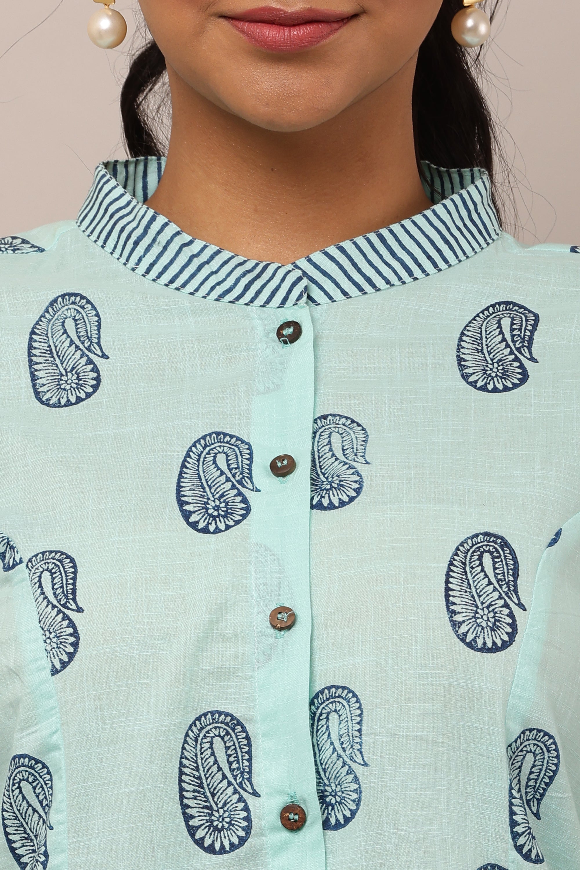WOMENS PAISLEY AURA KURTA SET